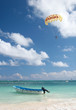 Getaway vacation - Parasailing in the tropical ocean, Boat