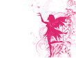 fairy in pink