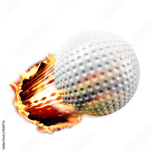 Illustration: Golf through fire Golf through fire