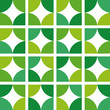 Retroquadrate grün