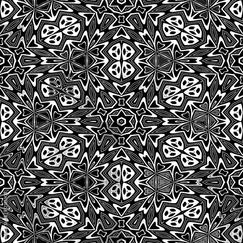 flower patterns black and white. Black and white flower pattern © weknow #12185908. Black and white flower pattern