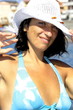 ragazza al mare