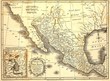 Early map of Mexico, printed in London, 1821. Early map of Mexico, printed in London, 1821.