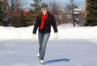Ice skating