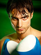 Boxing. Man In Boxing Gloves Boxing. Man In Boxing Gloves