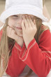 Portrait of a beautiful girl in hat II