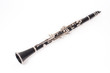Clarinet on white