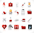 medical icon set