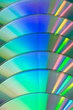 row of CDs