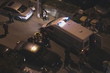 Video: Accident scene on a street of city Accident scene on a street of city