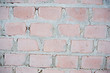 frozen brick wall