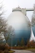 Der Faulturm eines Klärwerks