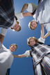 Elementary Students in Circle