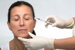 Mature woman botox