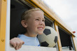 Boy on School Bus