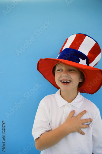 Photo: Patriotic Boy Patriotic Boy
