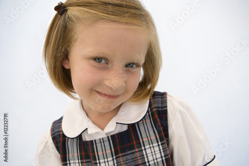 Photo: Girl Wearing School Uniform Girl Wearing School Uniform