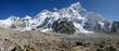 Panorama Everest & Nupse from Kalapattar, 5545m Panorama Everest & Nupse from Kalapattar, 5545m