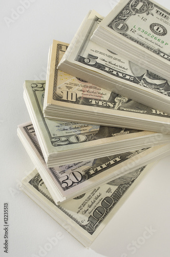 Photo: Stack of US Currency Stack of US Currency