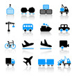 Vector: transport icons transport icons