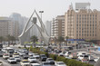 Photo: Dubai, UAE, Traffic is backed up in all directions at the Clock Tower roundabout on Al-Maktoum Road. Dubai, UAE, Traffic is backed up in all directions at the Clock Tower roundabout on Al-Maktoum Road.