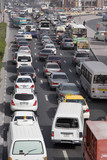 Photo: Dubai, UAE, Traffic is backed up on Al-Maktoum Road in Deira; traffic in Dubai during morning. Dubai, UAE, Traffic is backed up on Al-Maktoum Road in Deira; traffic in Dubai during morning.