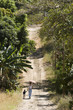 Woman and Child on Road