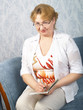 The woman with a notebook