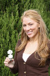 Young environmentalist girl