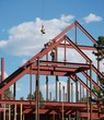 Construction d'une charpente métallique Construction d'une charpente métallique