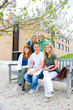 Group of young students