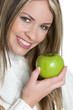 Photo: Woman With Apple Woman With Apple