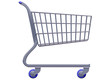 Stylized shopping cart Stylized shopping cart