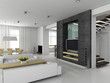 Modern interior.