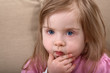 Photo: Cute handicapped toddler Cute handicapped toddler