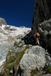 Montée au refuge du Glacier Blanc