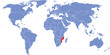 There is a global map of the world