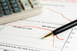Stock exchange graphs analysis.