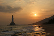 Sunset on southern sea