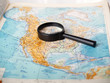 Magnifier and card Magnifier and card