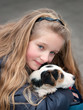 Kind mit Hund