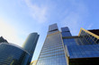 New skyscrapers business centre in moscow city New skyscrapers business centre in moscow city
