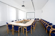 empty small classroom or meeting room with shallow dof empty small classroom or meeting room with shallow dof