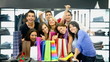 Shopping people