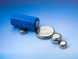 batteries, closeup