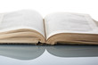 Opened antique encyclopedia