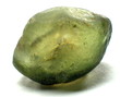 Green tourmaline rough gemstone