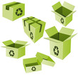 Bio recycle shipping boxes
