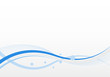 Hintergrund mit Wellen - blau Hintergrund mit Wellen - blau
