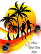 Summer party on the beach (set 1)